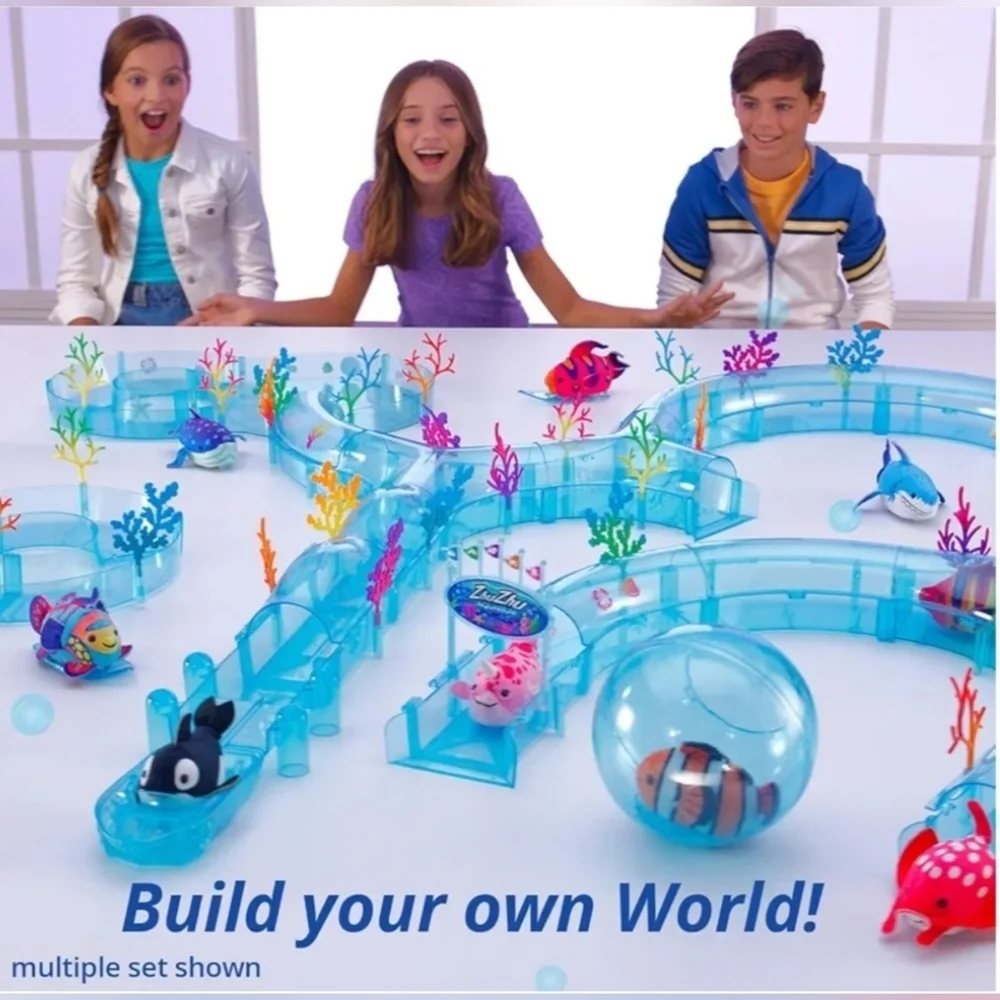 New ZhuZhu Aquarium Starter Set with 2 Fish
